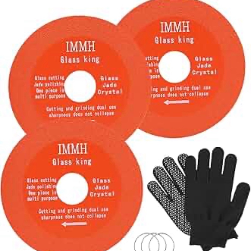 Glass Cutting Disc 3 Pack Dry Wet Grinder Wheel IMMH